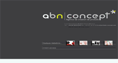 Desktop Screenshot of abn-concept.com
